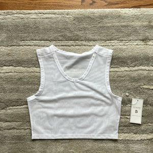 NWT BuffBunny Mesh Crop Top - Medium